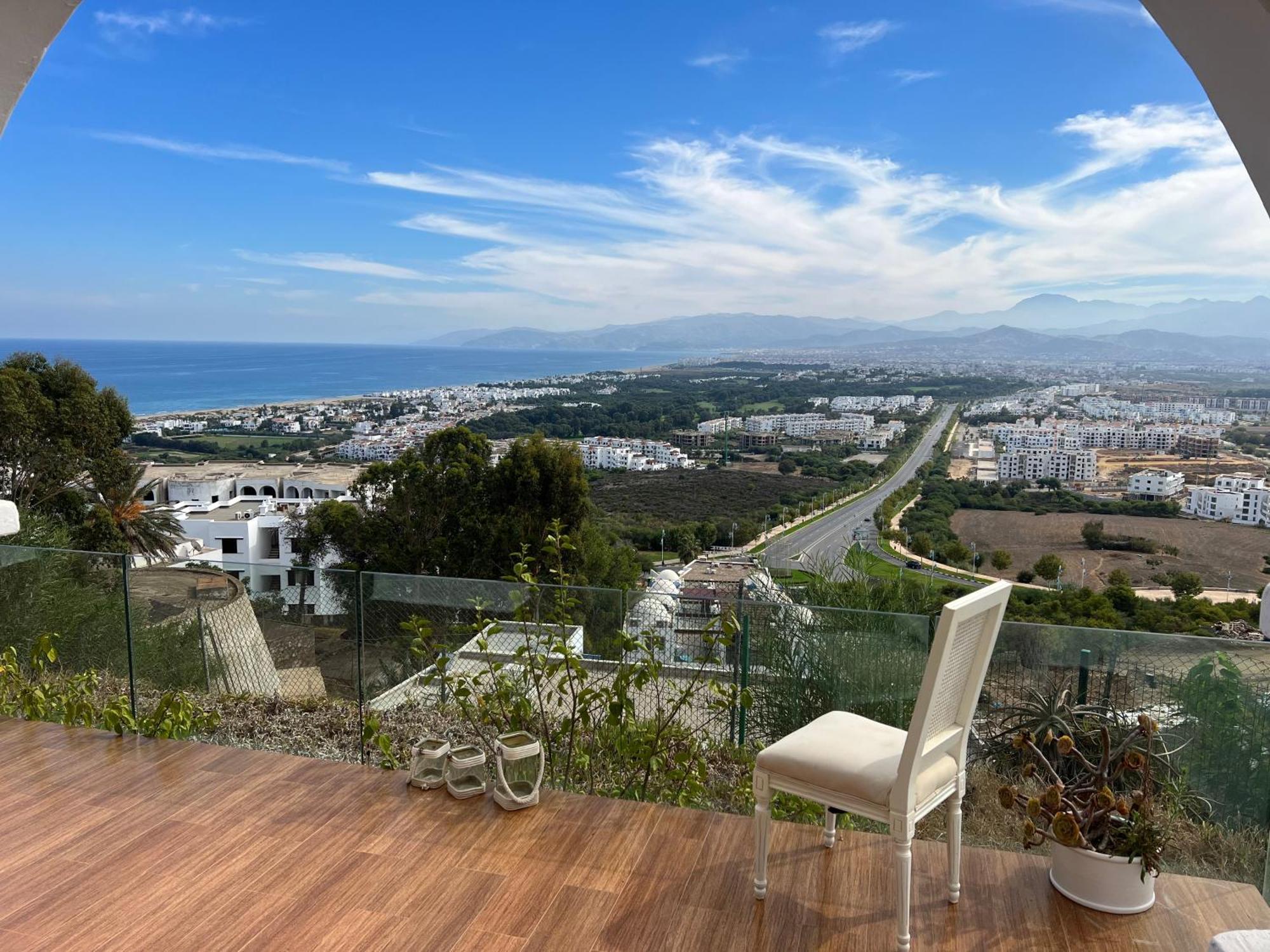 Luxueux Villa Avec Jardin Et Vue Panoramique Tétouan Eksteriør billede